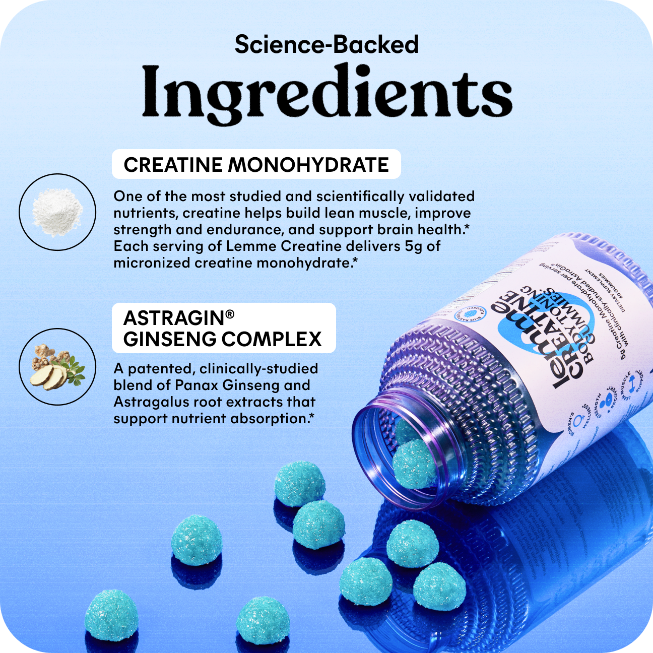 Science Backed Ingredients