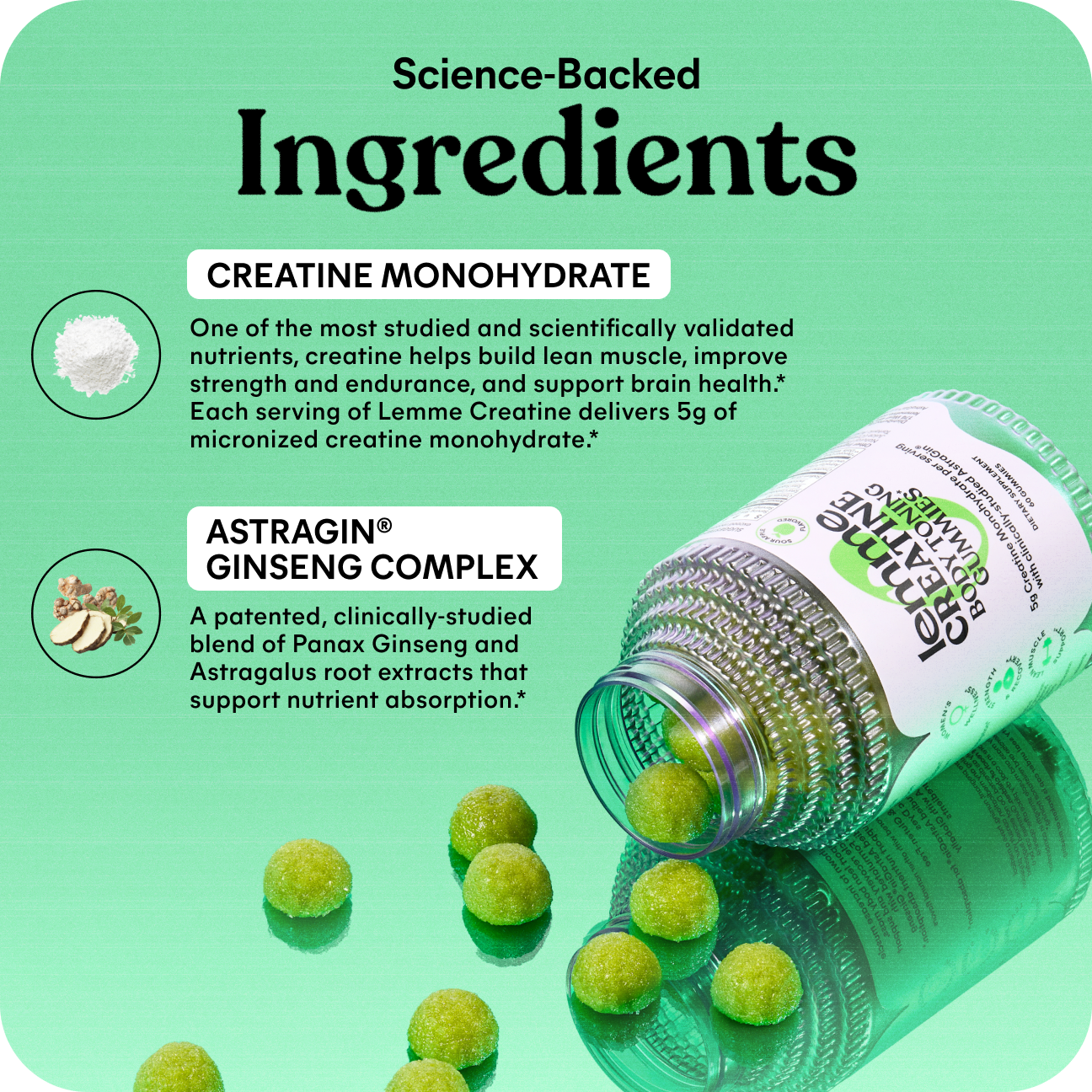 Science Backed Ingredients