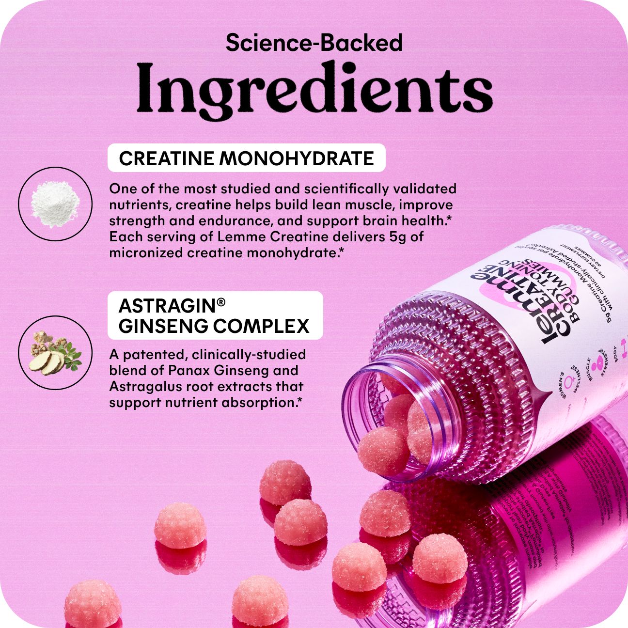 Science Backed Ingredients