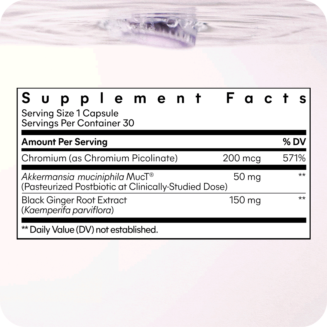 supplement fact panel